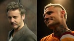 Fotos: Instagram Benjamín Vicuña y Mauro Icardi