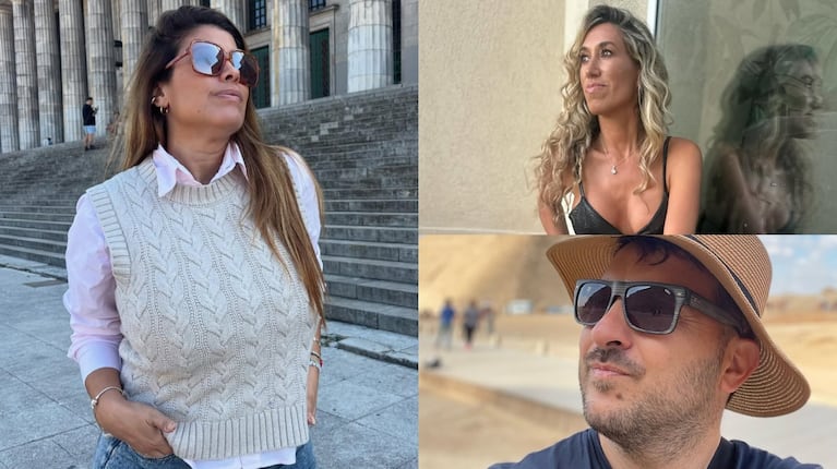 Fotos: Instagram (@ceciliainsinga, @diegobrancatelli, @lucianaelbusto)