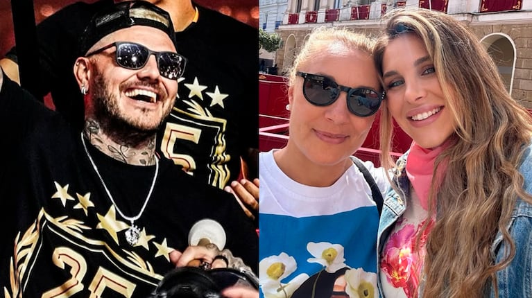 Fotos: Instagram de Ivana Icardi y Mauro Icardi