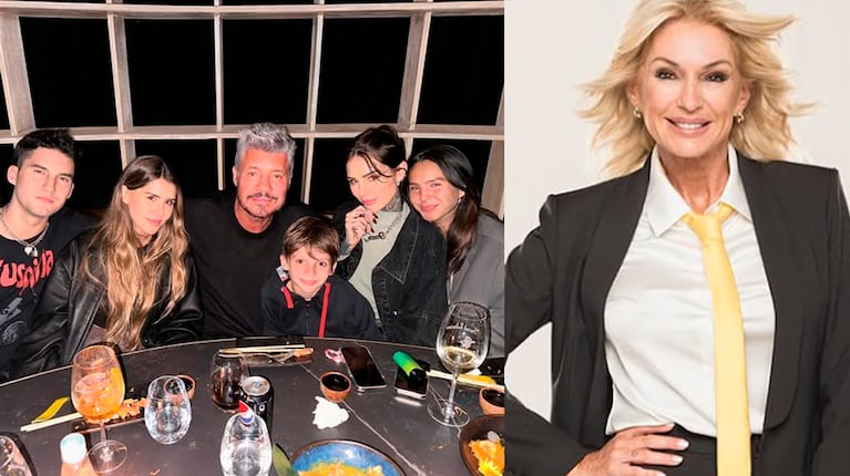 Fotos: Instagram de Marcelo Tinelli y Yanina Latorre