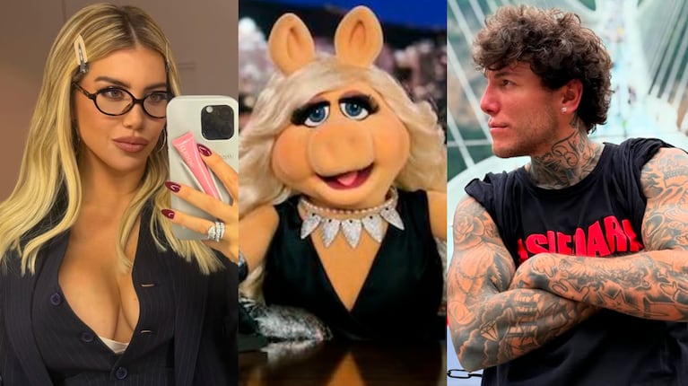 Fotos: Instagram de Wanda Nara y Alex Caniggia