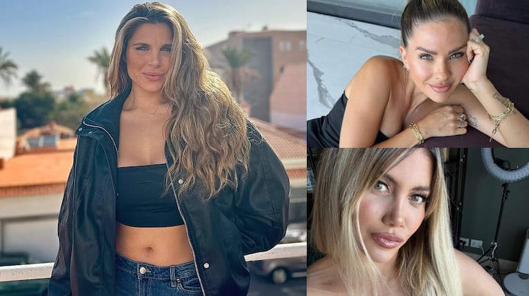 Fotos: Instagram (@ivannaicardi, @sangrejaponesa y @wanda_nara)