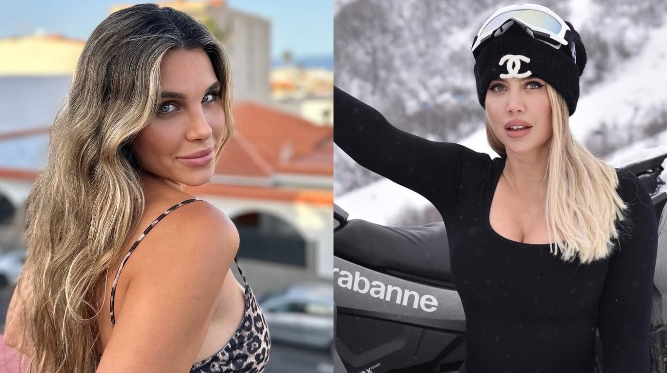 Fotos: Instagram (@ivannaicardi y @wanda_nara)
