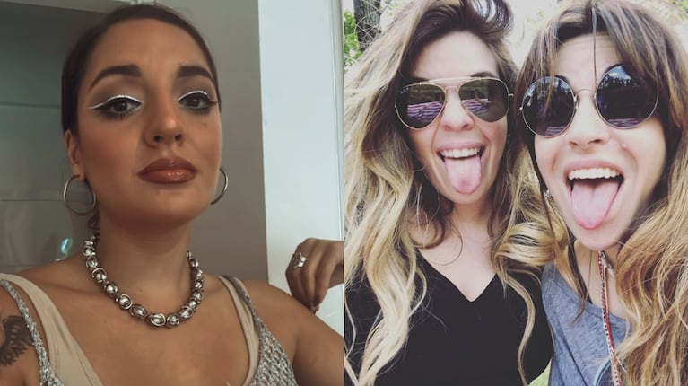 Fotos: Instagram (@janamaradona y @giamaradona)