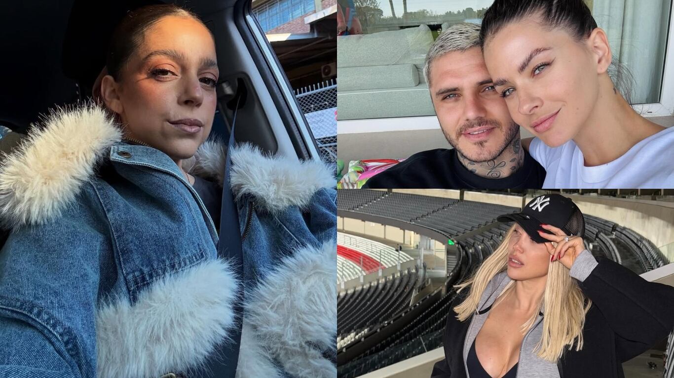 Fotos: Instagram (@juariu, @wanda_nara y @sangrejaponesa)