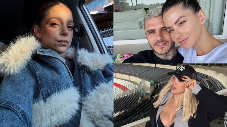 Fotos: Instagram (@juariu, @wanda_nara y @sangrejaponesa)