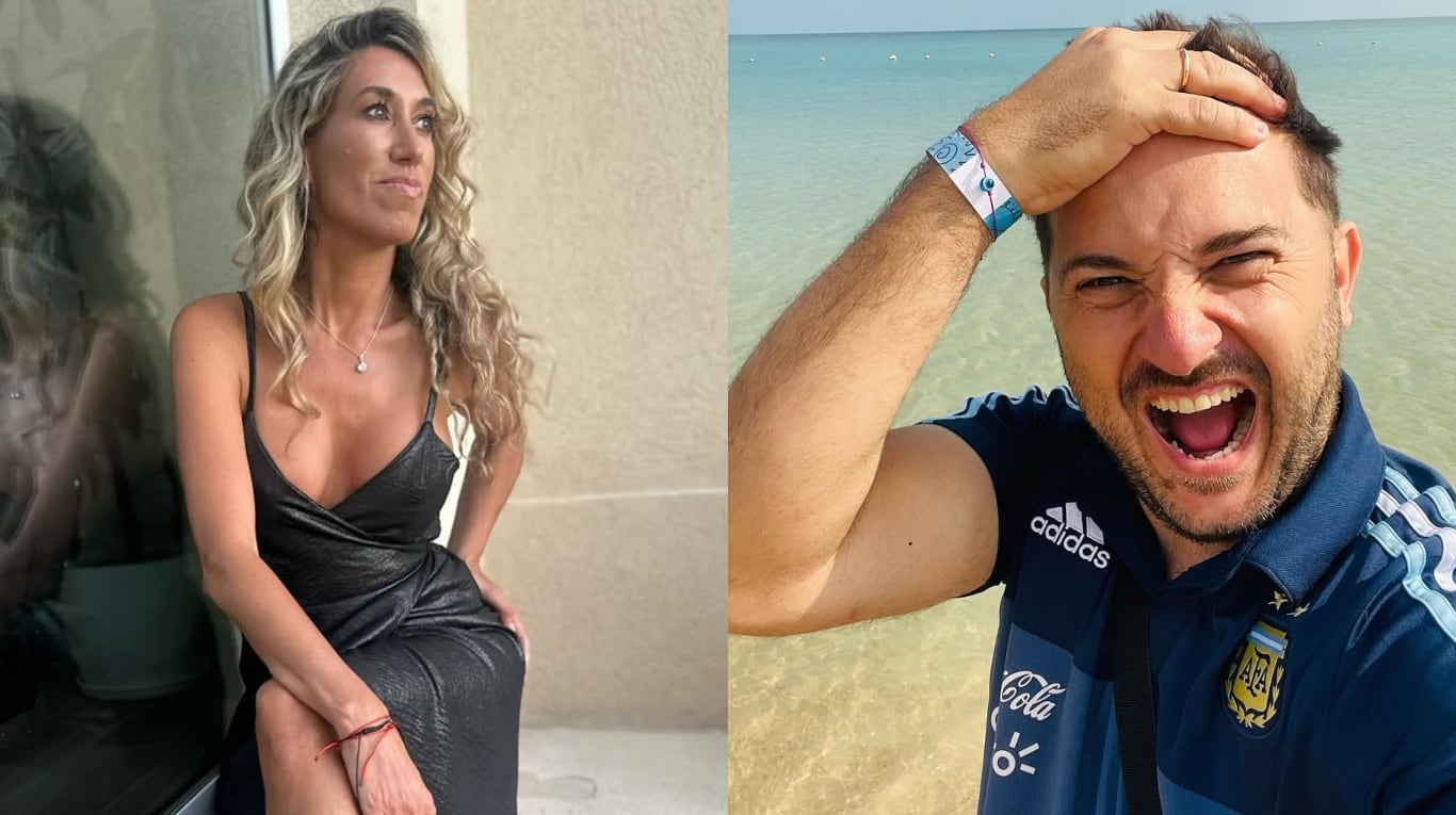 Fotos: Instagram (@lucianaelbusto y @diegobrancatelli)