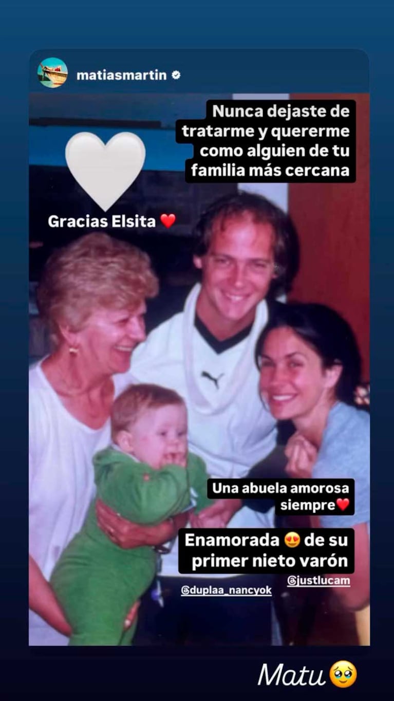Fotos: Instagram @matiasmartin