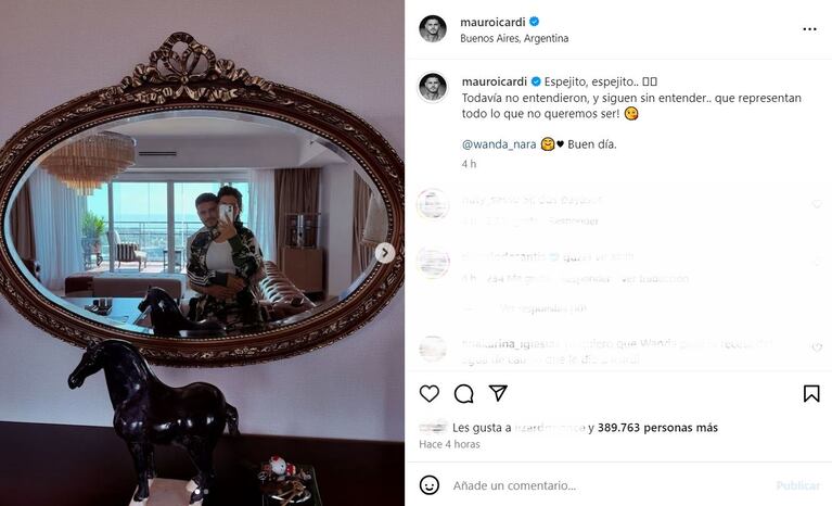 Fotos: Instagram (@mauroicardi)