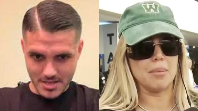 Fotos: Instagram @mauroicardi y captura eltrece