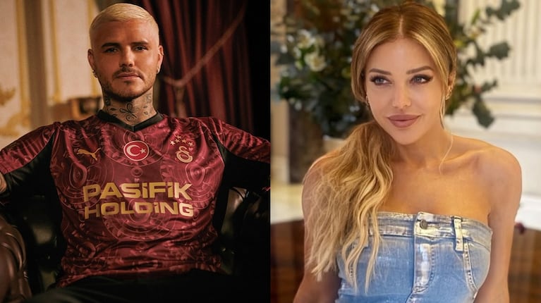 Fotos: Instagram (@mauroicardi y @evangelinaanderson)