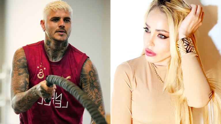 Fotos: Instagram (@mauroicardi y @natasharey1)