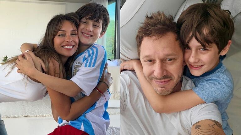 Fotos: Instagram (@pampitaoficial y @benjaminvicuna.ok)