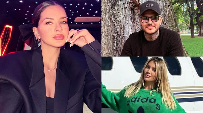Fotos: Instagram (@sangrejaponesa, @mauroicardi y @wanda_nara)