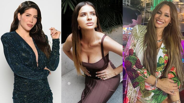 Fotos: Instagram (@wanda_nara, @sangrejaponesa, @pampitaoficial)