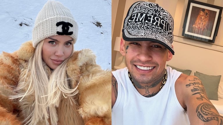 Fotos: Instagram (@wanda_nara y @lgante_keloke)