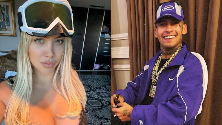 Fotos: Instagram (@wanda_nara y @lgante_keloke)
