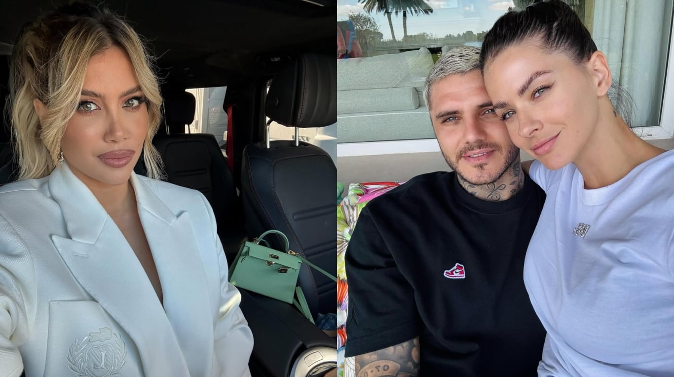 Fotos: Instagram (@wanda_nara y @mauroicardi)