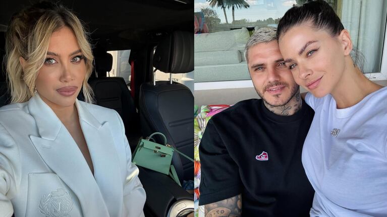 Fotos: Instagram (@wanda_nara y @mauroicardi)