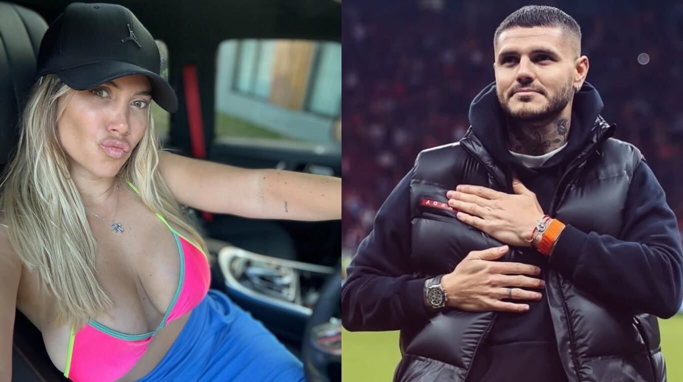 Fotos: Instagram (@wanda_nara y @mauroicardi)