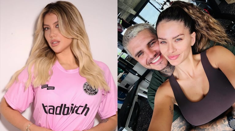 Fotos: Instagram (@wanda_nara y @mauroicardi)