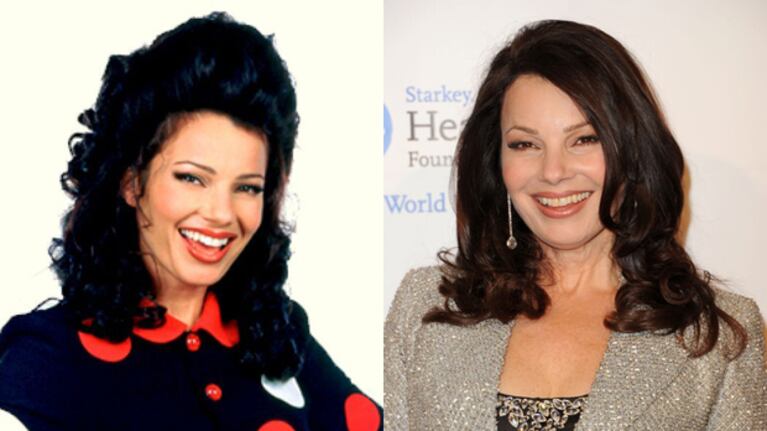 Fran Drescher, protagonista de La Niñera y una foto tomada en 2011 (Fotos: Web).