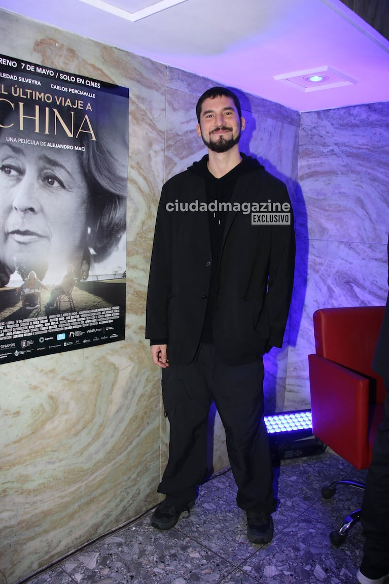 Fran Tinelli en el estreno del documental de la vida de China Zorrilla (Fotos: Movilpress).