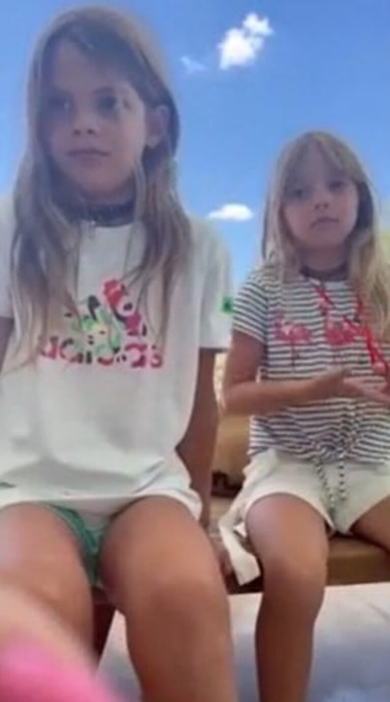Francesca e Isabella Icardi se lanzaron como emprendedoras con un negocio en dólares
