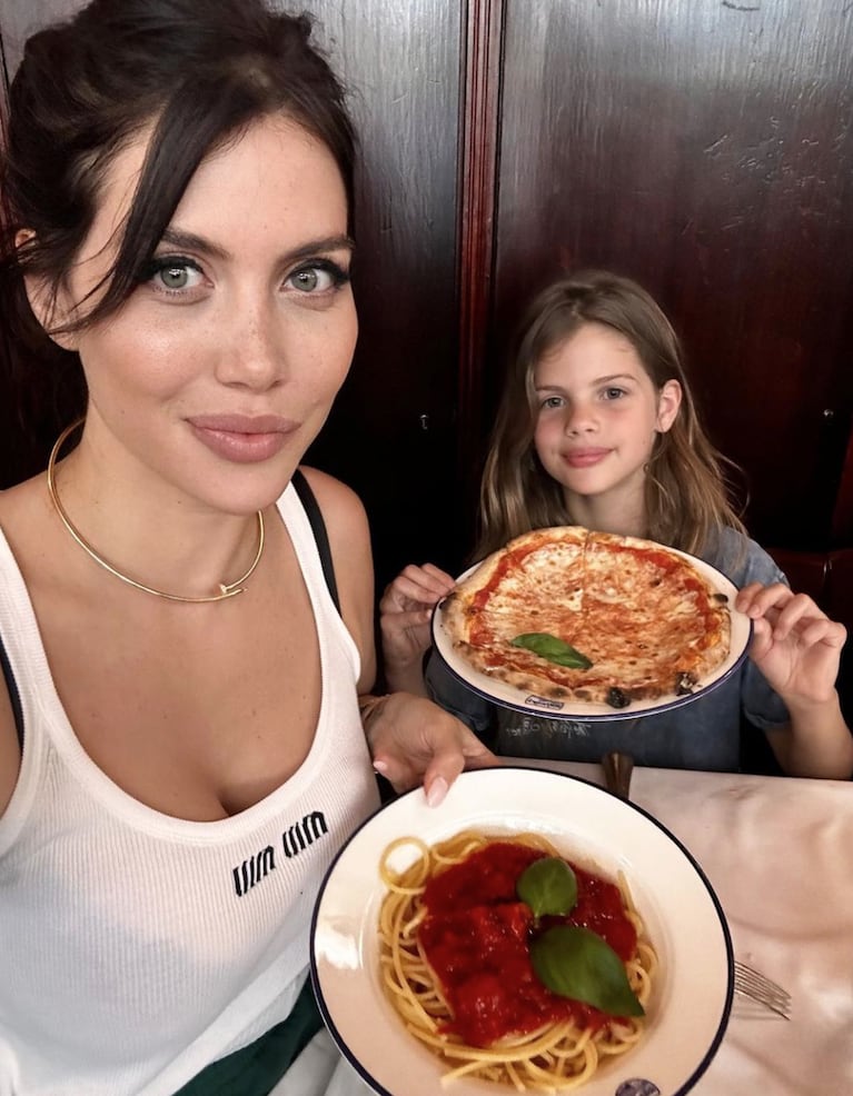 Francesca Icardi incomodó a Wanda Nara en un vivo de Instagram: “No quiero estar acá”