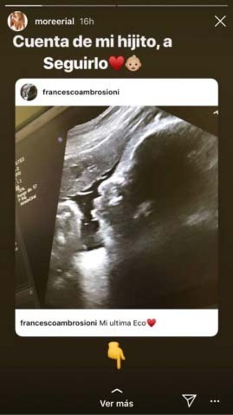 Francesco, el bebé de Morena Rial y Facundo Ambrosioni, ya tiene Instagram... ¡mirá su primer posteo! 