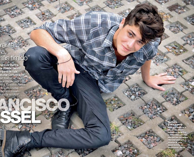 Francisco Stoessel, el hermano de la protagonista de Violetta. (Foto: revista Gente)