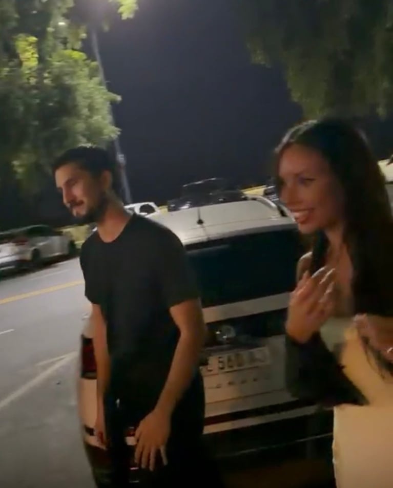 Francisco Tinelli acompañado en la noche porteña. (Foto: Puro Show)