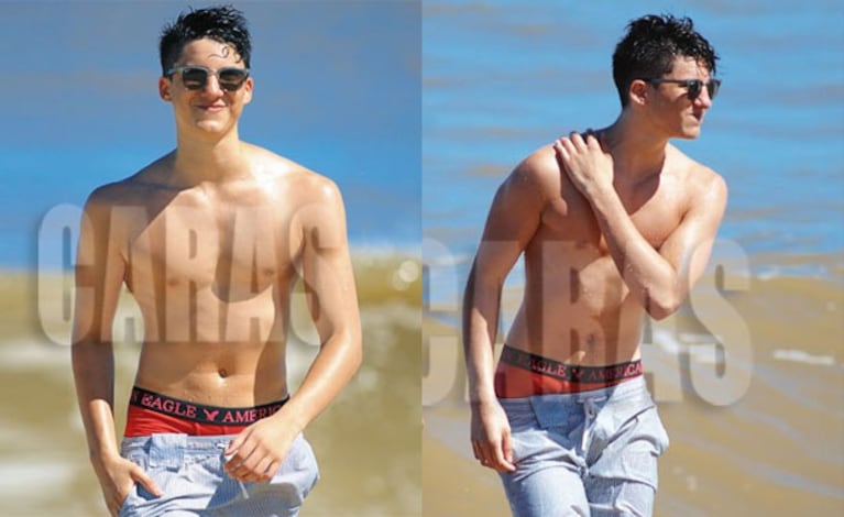 Francisco Tinelli: el nuevo rompecorazones teen de Punta (Fotos: Caras). 