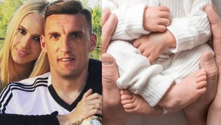 Franco Armani y su pareja le dieron la bienvenida a su primer hijo.