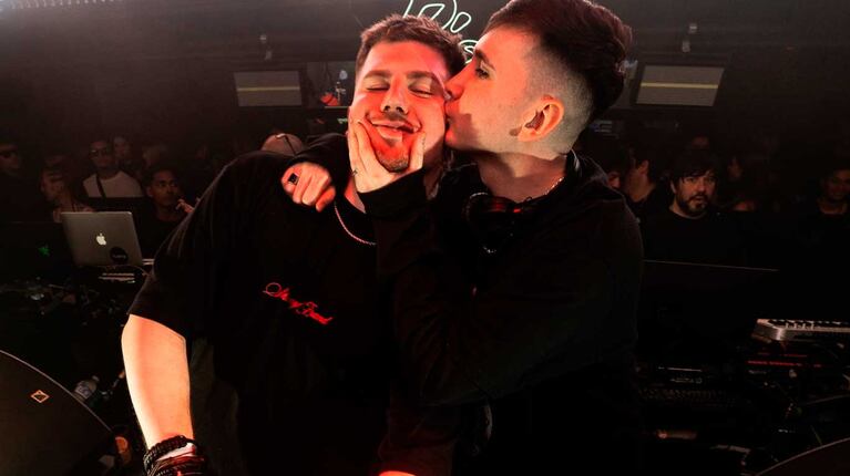 Franco BA y Silvestre (Foto: Instagram @francobamusic)