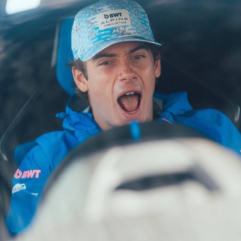 Franco Colapinto. Foto: Instagram francolapinto