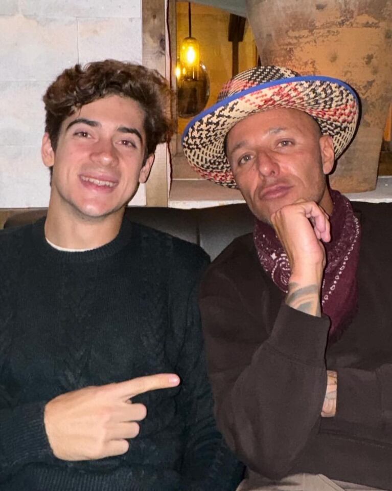 Franco Colapinto y Gaby Álvarez  (Foto: Instagram)