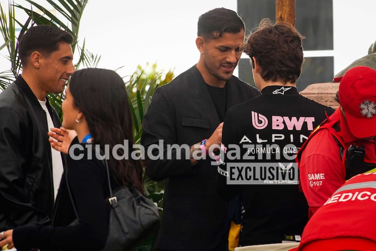 Franco Colapinto y Maia Reficco en Buenos Aires (Foto: RS Fotos)