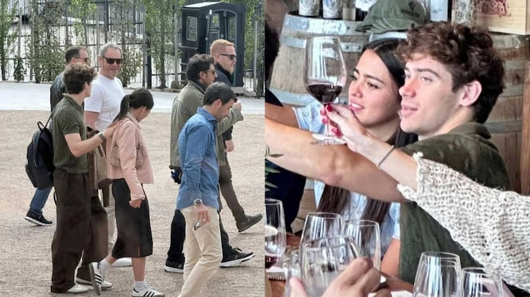 Franco Colapinto y Maia Reficco en Buenos Aires (Fotos: Instagram @reficcoupdating)