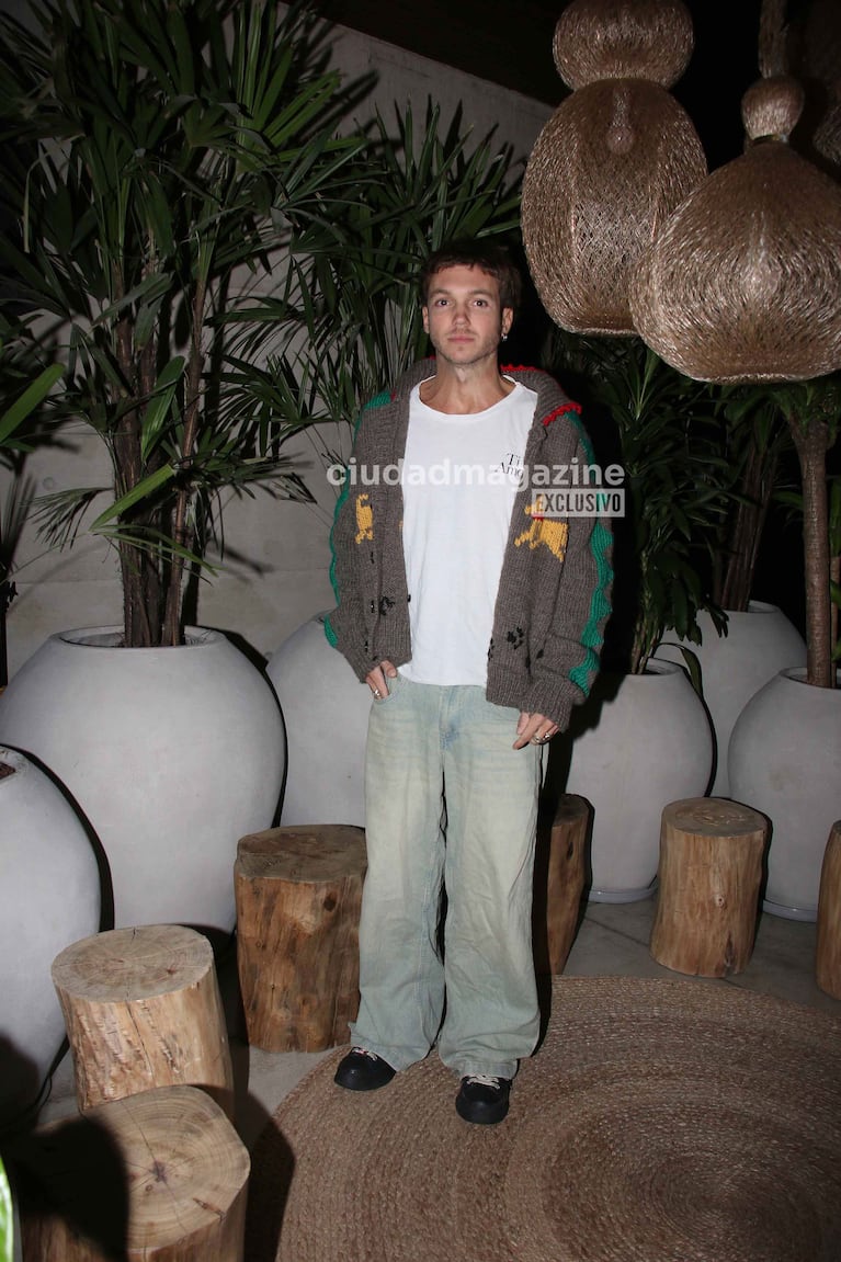 Franco Masini en el lanzamiento de Sendero (Foto: Movilpress).