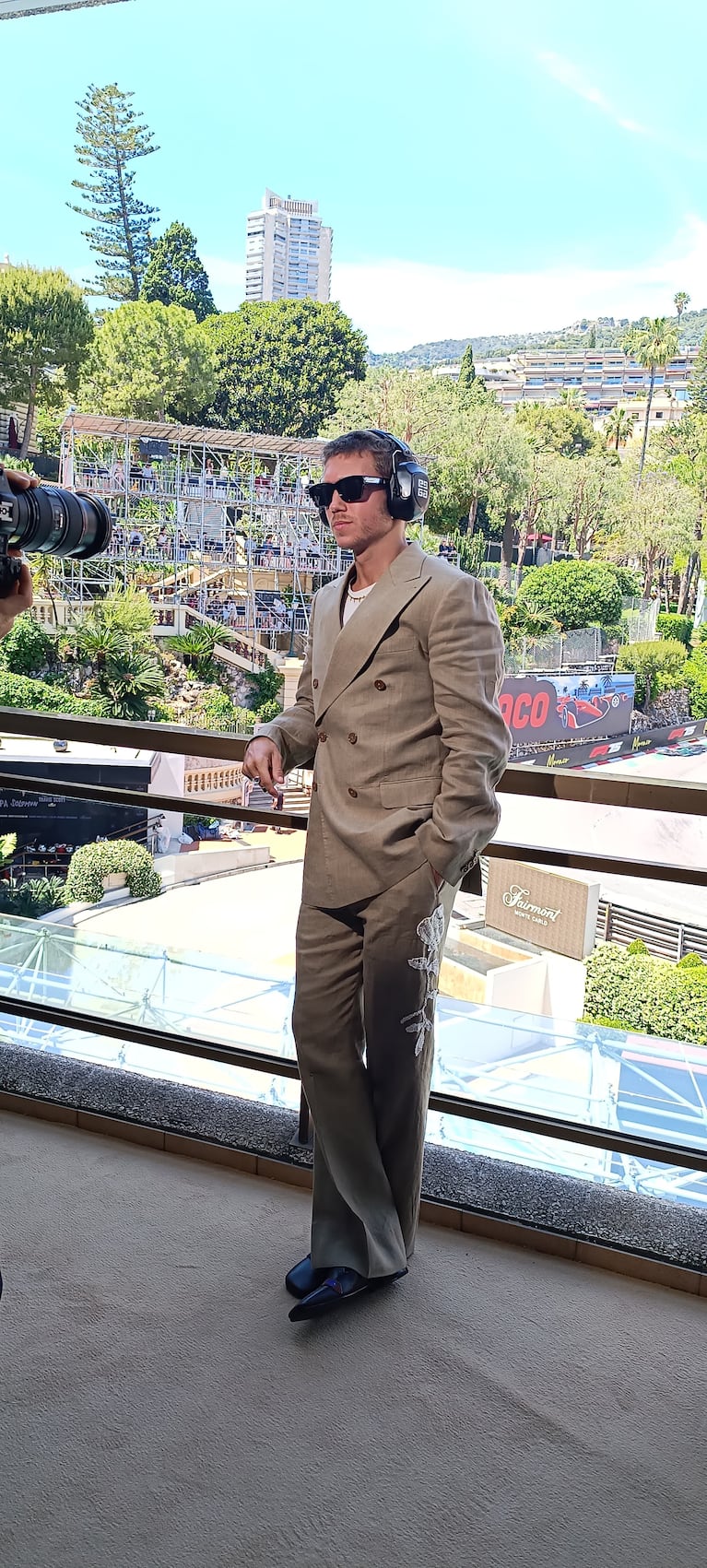 Franco Masini en Mónaco. Foto: prensa