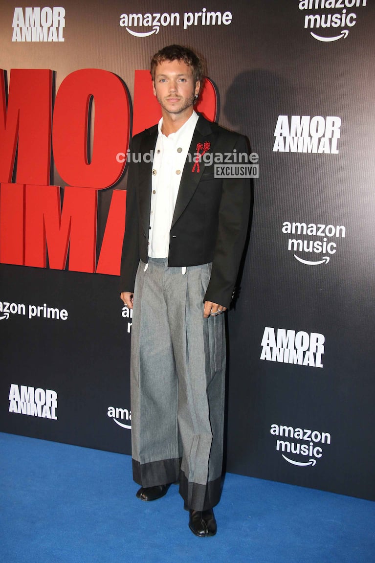 Franco Masini estrenó Amor Animal (Foto: Movilpress).