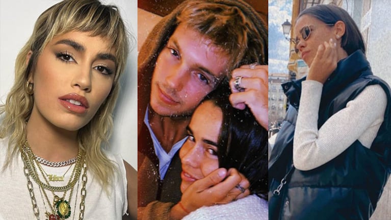 Franco Masini publicó una foto de su novia tras ser vinculado con Lali Espósito.