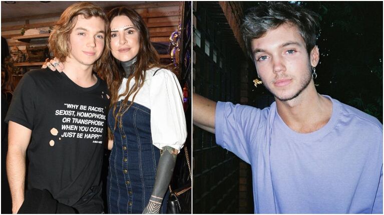 Franco Masini recordó su noviazgo con Cande Tinell (Fotos: Instagram y Web)