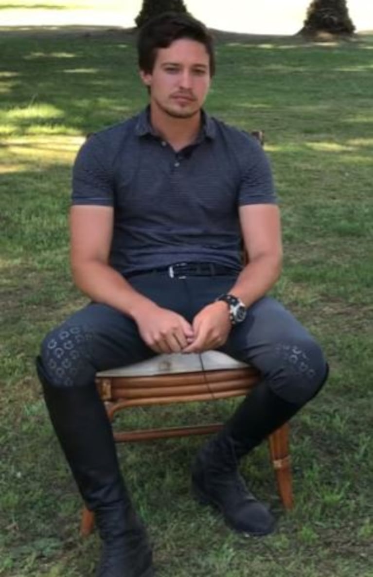 Franco Trabucco, reconocido jinete argentino y el supuesto nuevo amor de Cande Tinelli (Foto: Youtube/@subitealpodio).