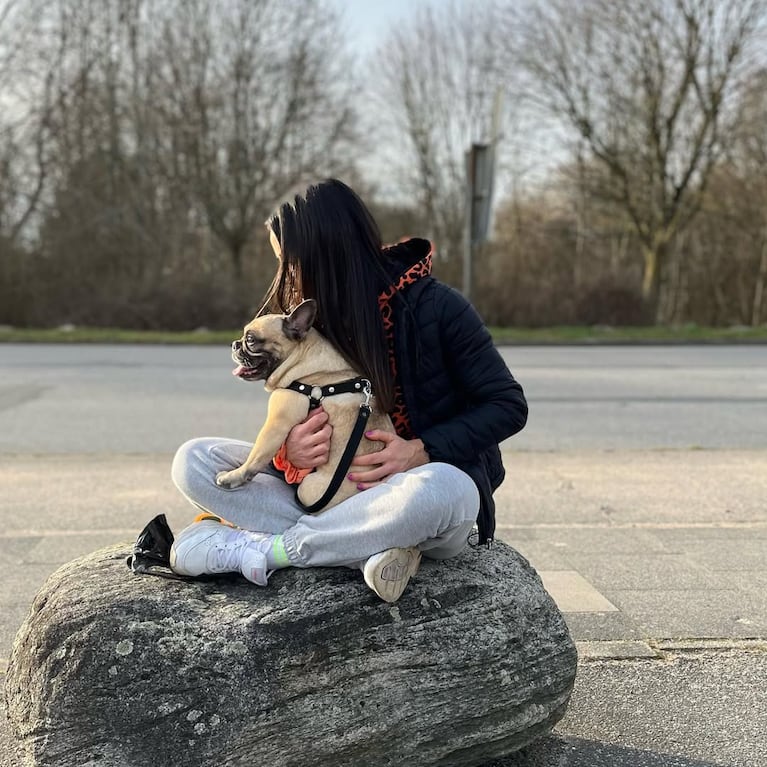 Frida, la hija de Brian Sarmiento. (Foto: @tessiepoza)