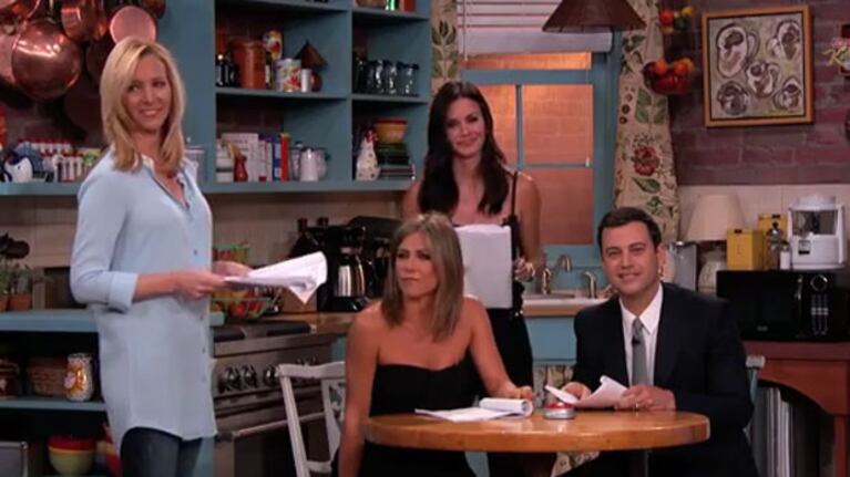 Friends: Rachel, Monica y Phoebe volvieron después de 10 años a la TV. (Foto: Captura video)