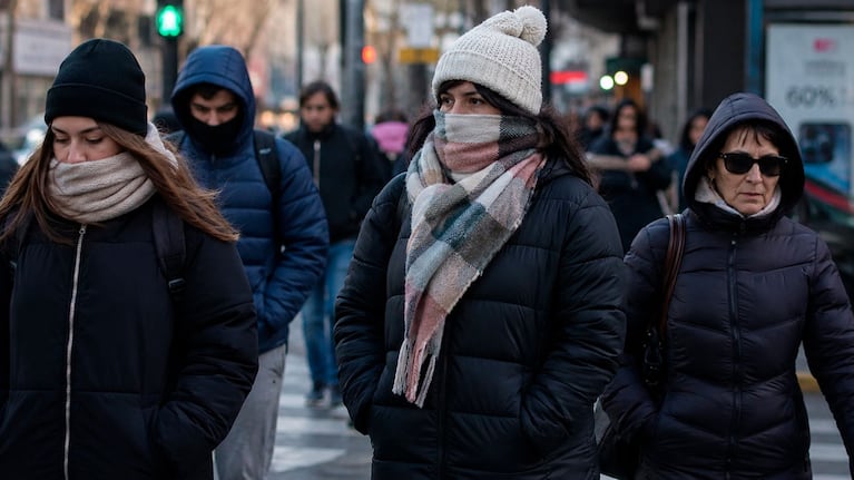 Frío en Buenos Aires, del 11 al 17 de mayo (foto creada con IA)