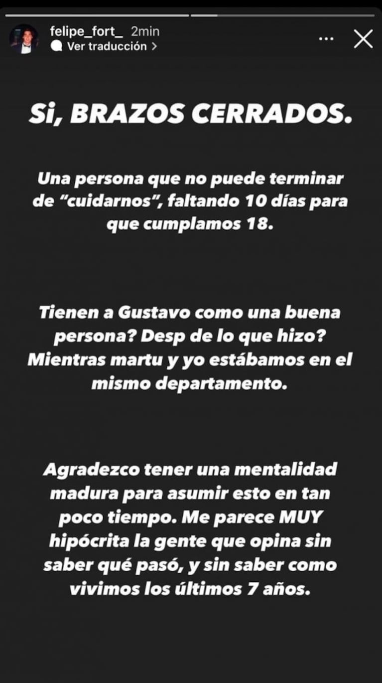 Fuerte bronca de Adrián Pallares por la actitud del entorno de Fort tras la muerte de Gustavo Martínez: "Sacrificó su vida por esos chicos"