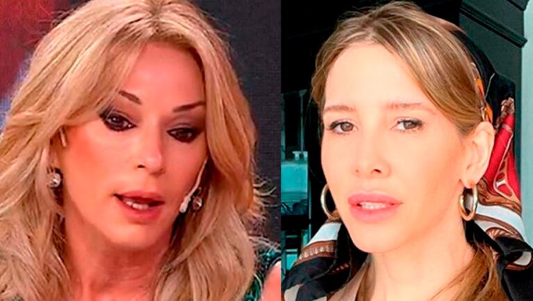 Fuerte cruce de Yanina Latorre con Guillermina Valdés en Twitter.